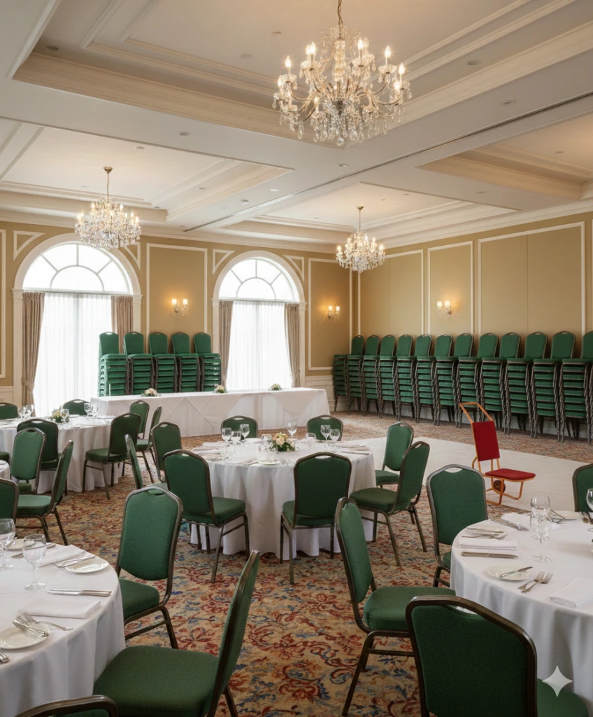 Space-Saving Solutions: Why Stackable Seating is the MVP of Banquet Halls Space-Saving Solutions: Why Stackable Seating is the MVP of Banquet Halls