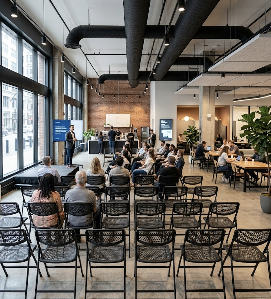 Why Metal Chairs Are the Smartest Seating Investment for Any Commercial Space